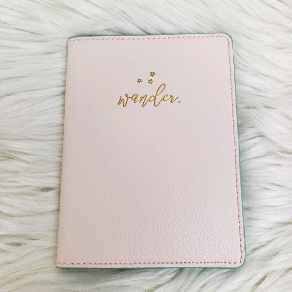 Anthropologie Hartwood Travel Passport NWT